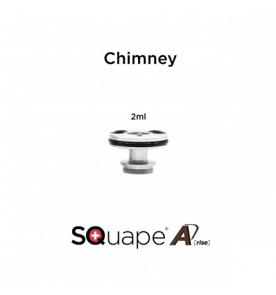 SQuape A[rise] RTA 2ml Nano chimney