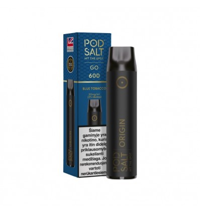 Pod Salt Go 600 Tabako skonio vienkartinė elektroninė cigaretė